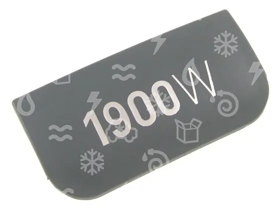 uzávěr předního krytu vysavače ZELMER, Syrius 1600W